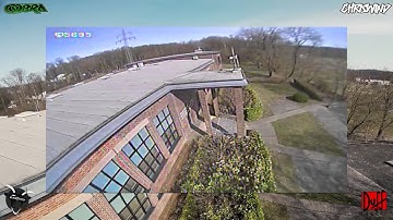 testing Iftron ClearView and BetaFlight 3.1.6 fpv freestyle drone racing Cobra Champion HQ 5x4x3 V1S