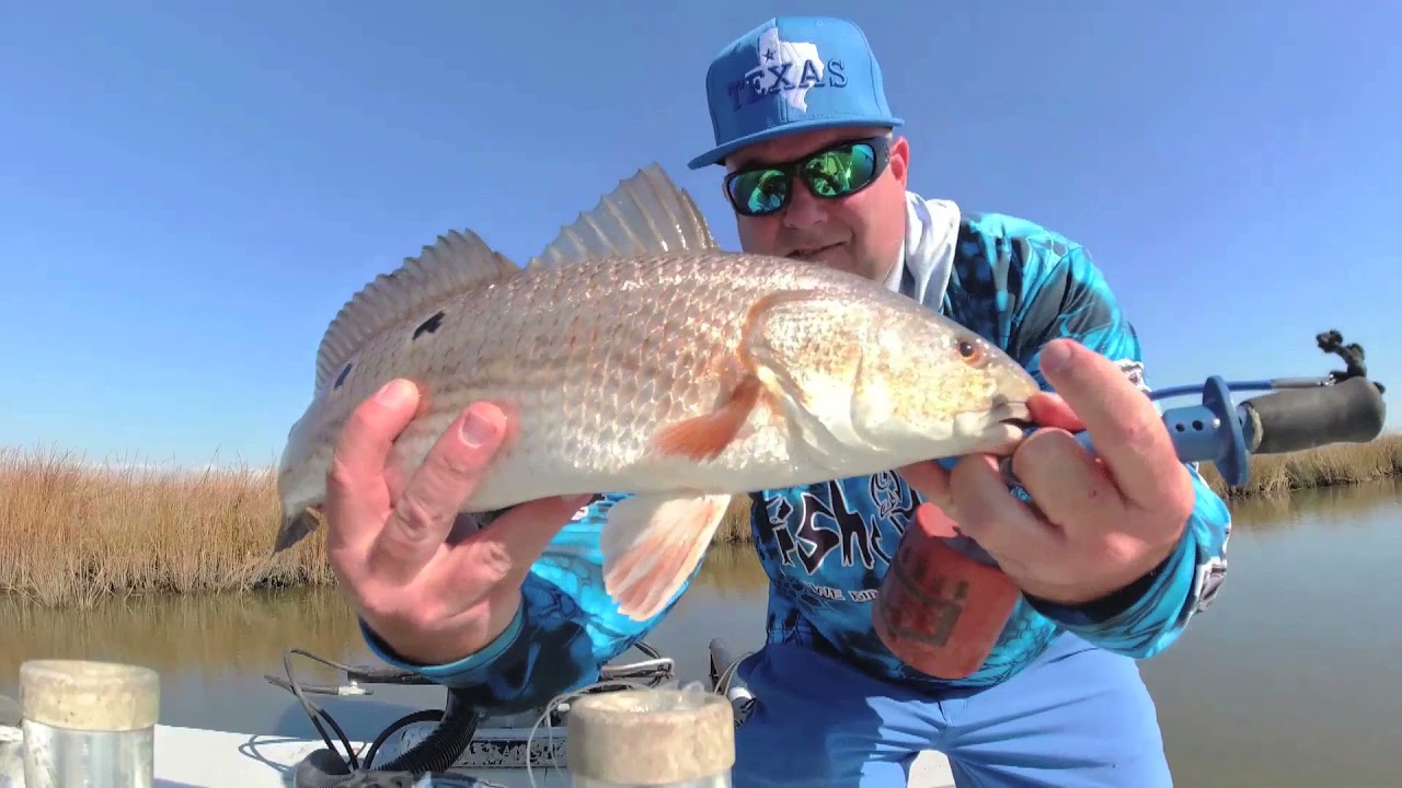 2021 November Red Fishing in Dulac, Louisiana YouTube