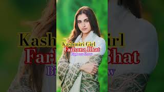 Farhana Bhat Kashmiri Girl Enters Bigg Boss 19