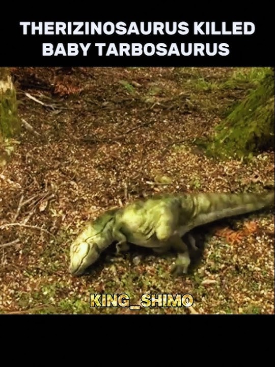 Mother Tarbosaurus's Revenge On Therizinosaurus | #shorts #jurassicworld #fyp
