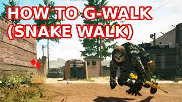 MW2 HOW TO GWALK SNAKE WALK RUNNING GLITCH