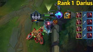 Rank 1 Darius: He Makes This 800LP Sion Main Lose His Mind!