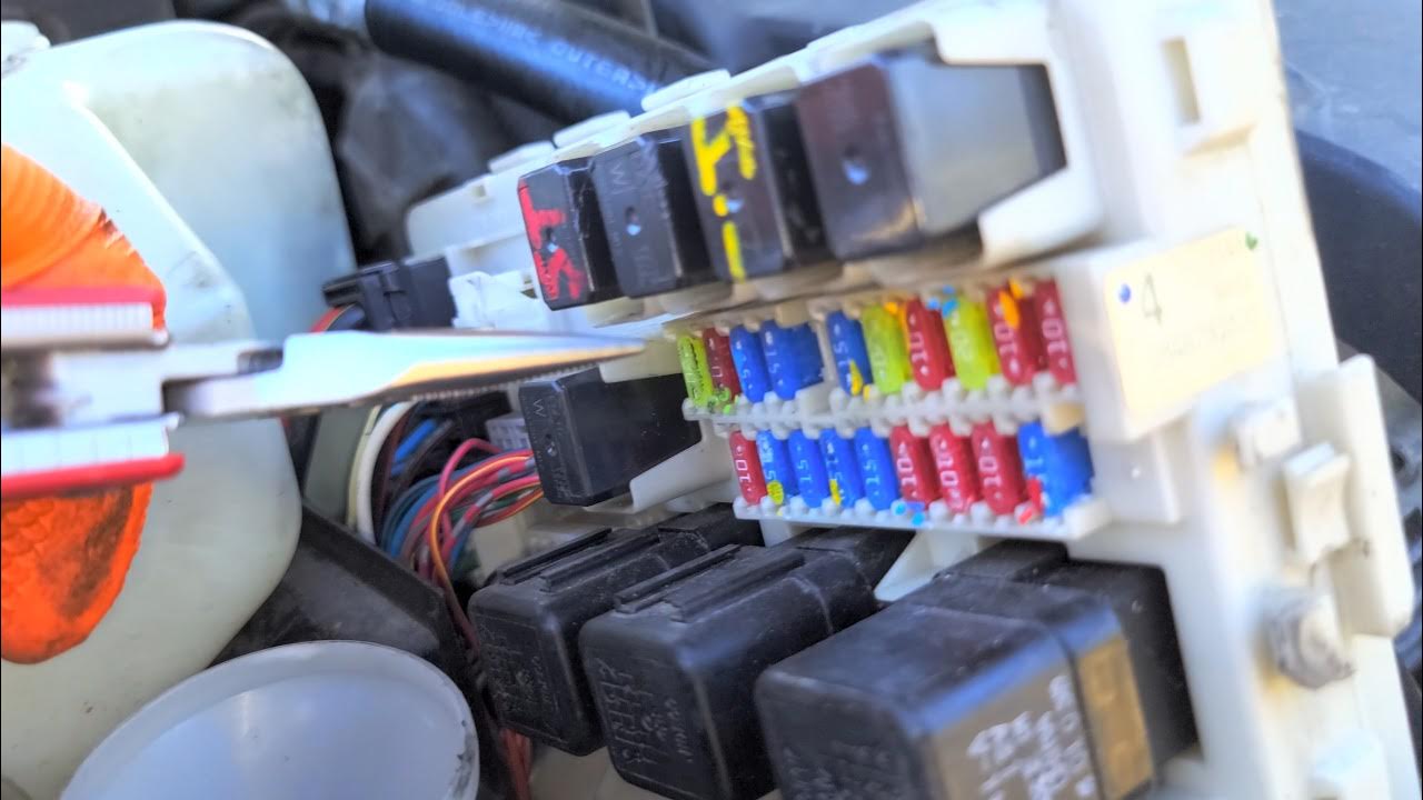 2006 Nissan Altima AC Fuses & Relay Testing YouTube