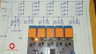 PIC12F675 Using 5 Way Ac Flasher Unit