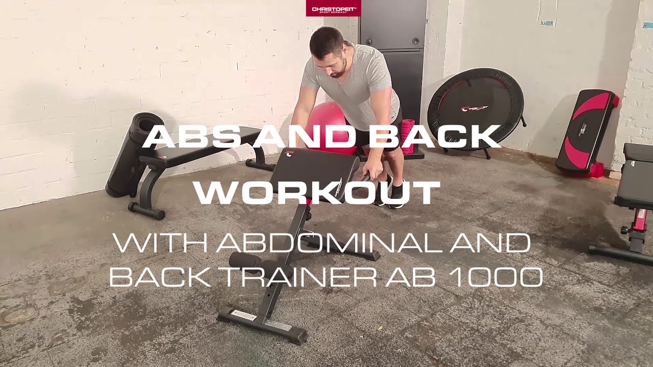 AB1000 Bauch und Rückentrainer | Sport - YouTube Christopeit