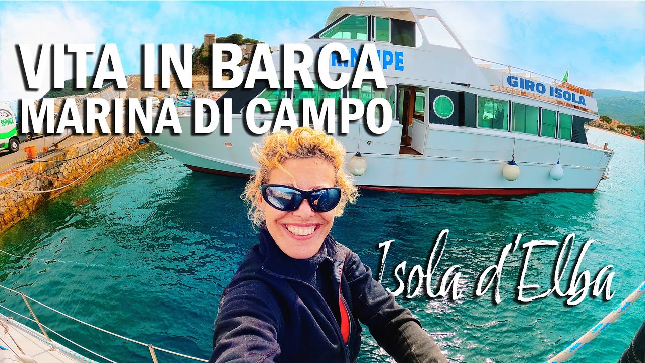 ⁣VITA IN BARCA a Marina di Campo. isola d'Elba
