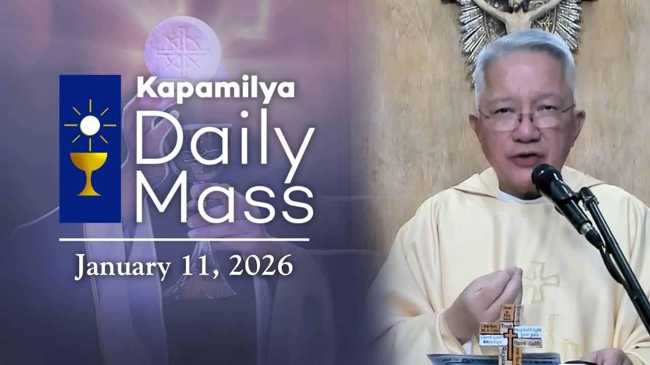 January 11, 2026 | The Baptism of the Lord | Kapamilya Sunday Mass ...