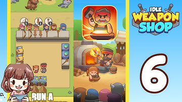 Forest Ruins (1-7) - Idle Weapon Shop Gameplay Part 6