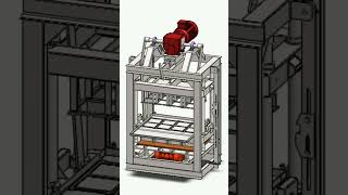 Étude De Mouvement Dune De Pondeuse De Parpaings Vibrés.