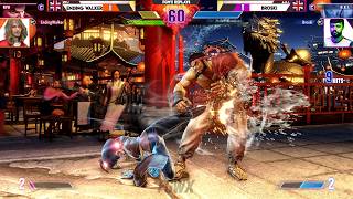SF6 | ENDING WALKER (RYU) vs BROSKI (AKI) ♦ Aggressive High-Level Game-play