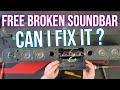 Free broken APEX SB900 Soundbar, let's fix it