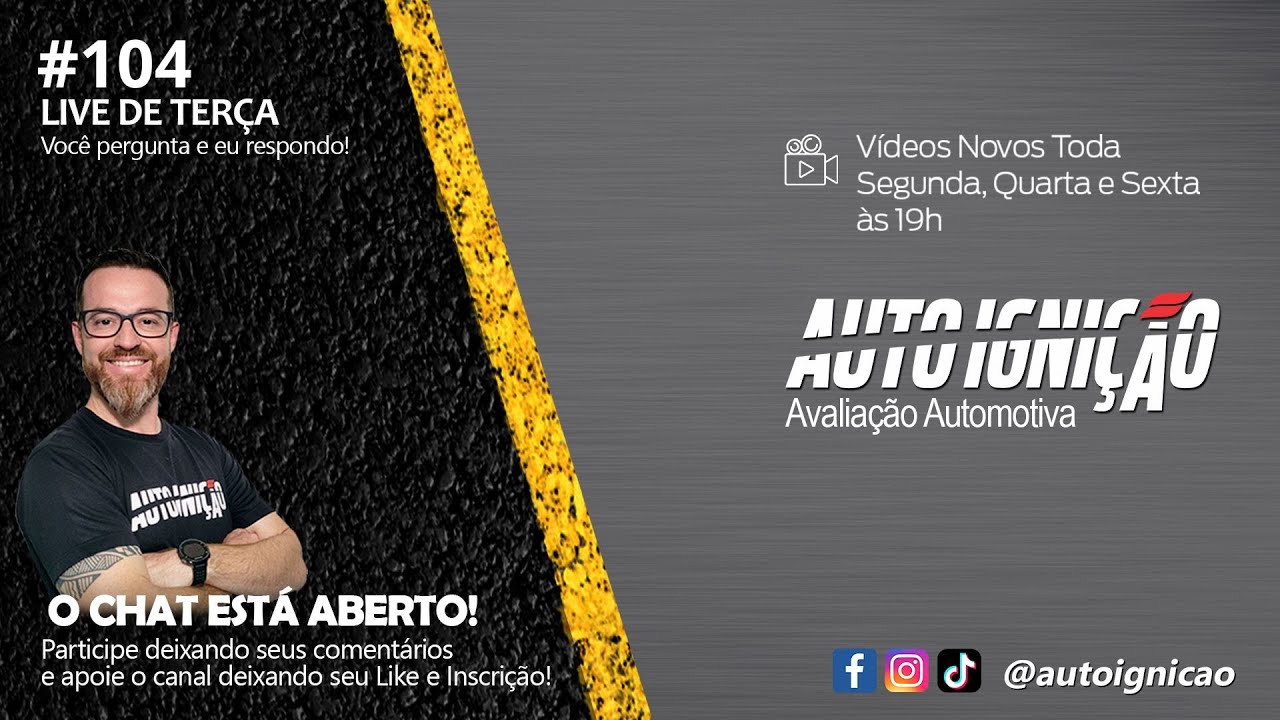 🔴 LIVE - Bate Papo! - RESPONDENDO PERGUNTAS #104