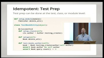 Testing the Database Layer: typical problems & best practices