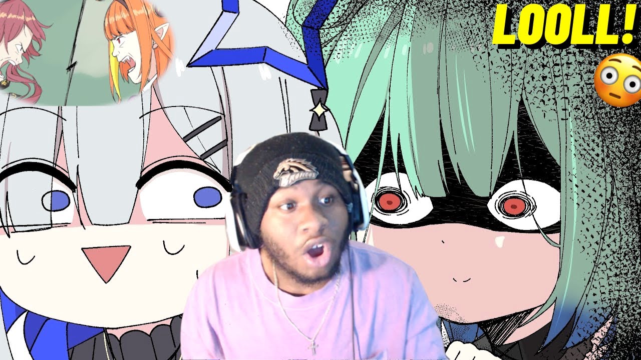 Watching MORE HILARIOUS Hololive Animation Videos! [KAI_EN REACTION] PT 2