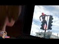 Aunt Cass Checks Spiderman S Browser History Spiderman Dancing On A Traffic Light Pole Evo Skits