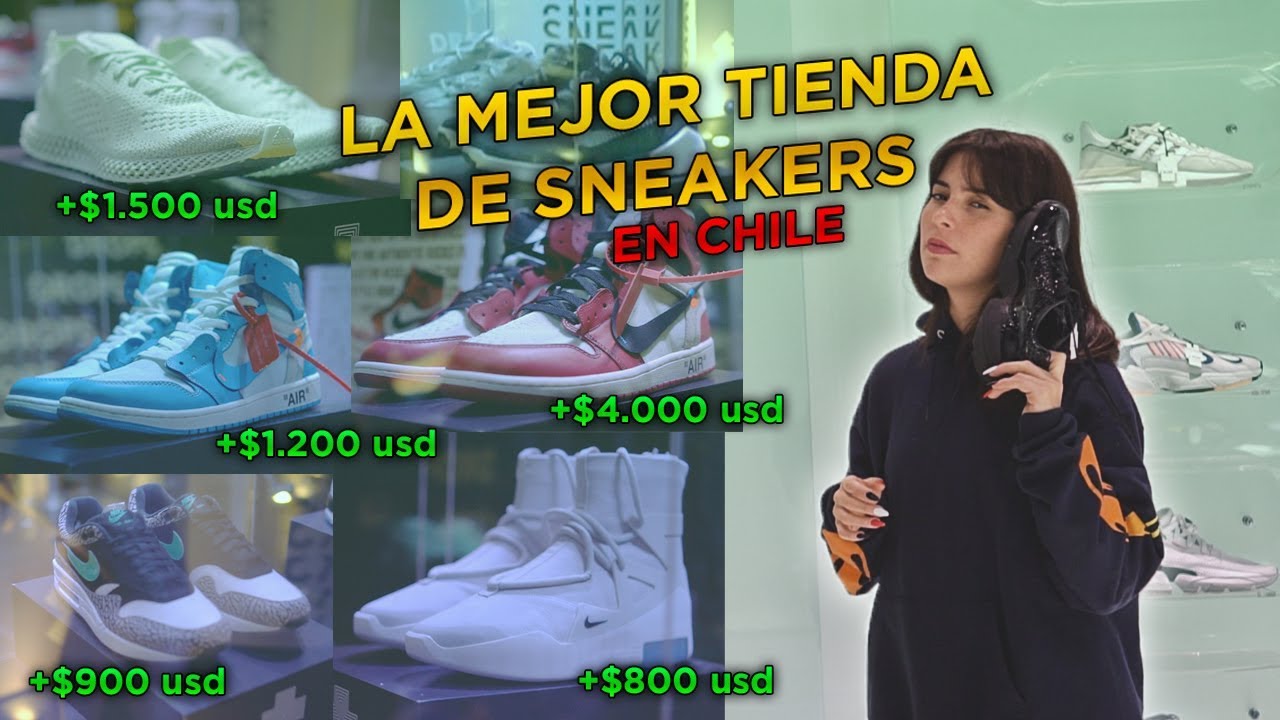 LA TIENDA DE SNEAKERS MÁS EXCLUSIVA DE CHILE | OFF OF ETC - YouTube