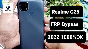 Realme C25/C25s/C25Y Frp Bypass/Forget Google Account Lock Android |FRP Bypass latest security 2022