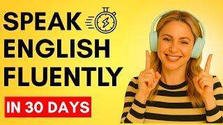 Learn to Speak English Fluently in Just 30 Days | Daily English Speaking & shadowing Practice