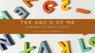 Vlogging in April - The ABCs of Me - X-acto, Xerox, X-Factor, eXpressive Art, & Gen X