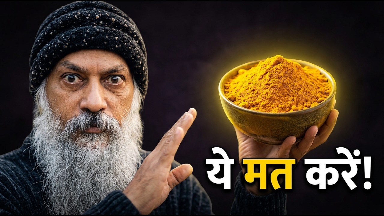 OSHO - हल्दी के सेवन का सही तरीका जानने से पहले ये न करें ! दर्द और नींद पर इसका असर