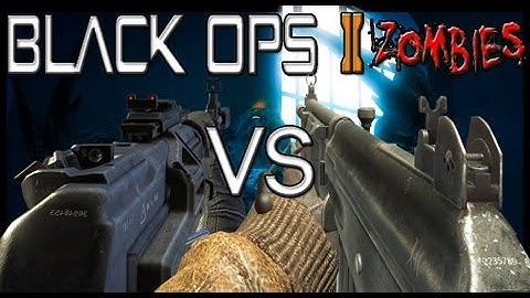 Bo2 Zombies: An94 vs Galil ~ Zombie Weapon Comparison Ep. 8