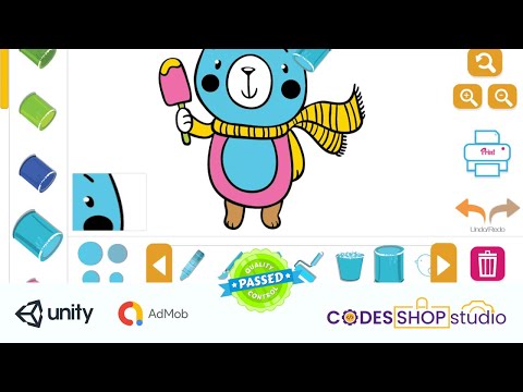 Drawing & Coloring | Coloring Games | Fun Coloring | Unity Coloring Games