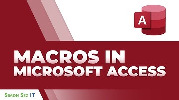 How to Use Macros in Microsoft Access 2021
