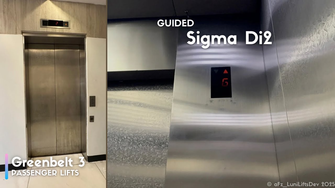 Sigma Di2 Traction Elevator • Makati Greenbelt 3