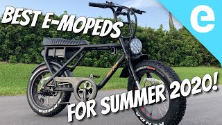 Top 5 ELECTRIC MOPEDS for summer of 2020!