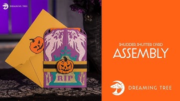 SVG File - Shudder Shutter Card - Assembly Tutorial (For Cricut, Silhouette, and ScanNCut)