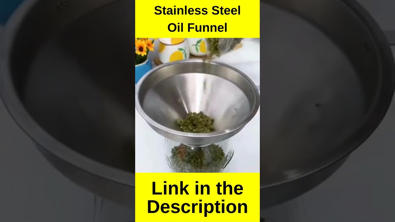 Best Stainless-Steel Funnel for Kitchen Use | Top Steel Funnel Reviews 