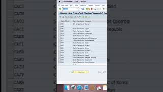 how to create chart of accounts in SAP FICO #sap #saphanaenterprisecloud