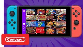Introducing SNES Games On Nintendo Switch Online! (Overview Trailer  Concept) - YouTube