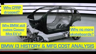 BMW I3 History & Mfg Cost Analysis