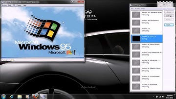Windows 95 (OSR 2/Verison B) in Microsoft Virtual PC 2007