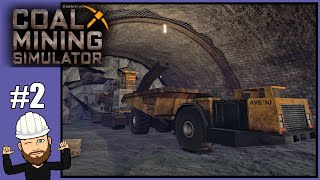 Blowing Up New Section - Coal Mining Simulator #2 - Underground Coal Mine