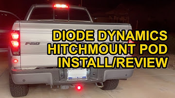 Diode Dynamics HitchMount C1R LED Pod Install and Review