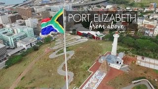 Port Elizabeth From Above - View From A Drone