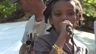 Video thumbnail of "Kailash with Pure Roots 'Golden Hen' and 'Jah Is I Rock' Debut Show Right Vibes Fest June 19 2021"