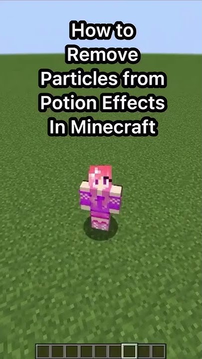 How To Remove Potion Particles In Minecraft How to Remove Potion Particles - Minecraft - YouTube