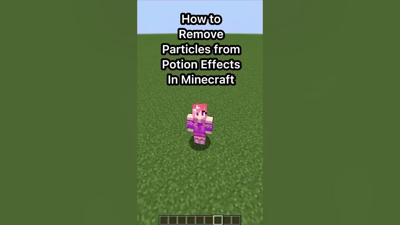 How To Remove Potion Particles In Minecraft How to Remove Potion Particles - Minecraft - YouTube