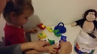 Учимся  считать до 10. Learning Resources Snap-n-Learn Counting Elephants.