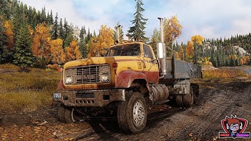 SnowRunner - Building the Bridge First Objective COMPLETED !