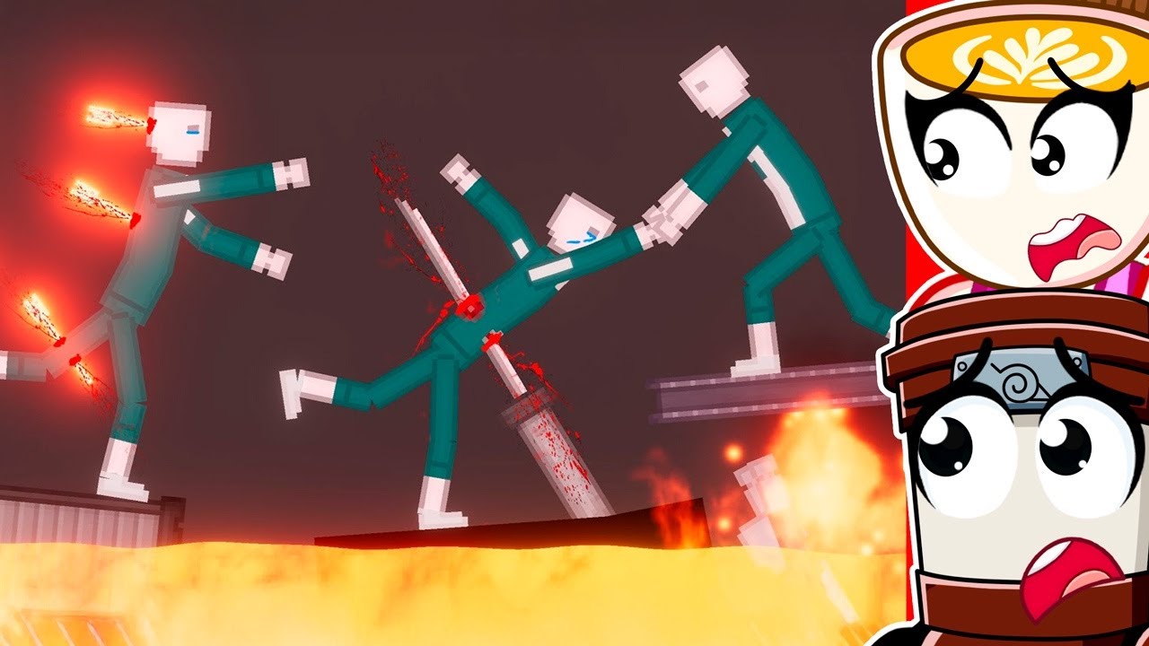 Reacting To CRAZY Death Run in People Playground!
