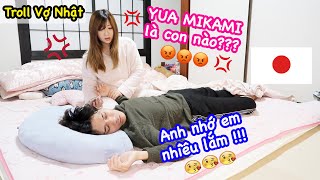 TROLL VỢ NHẬT | Giả Vờ Ngủ Say Gọi Tên "Bồ Nhí" Để Xem Phản Ứng Của Megumi và Cái Kết Cuối Video :))