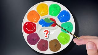 Making 7 Colors with Only 5 Primary Colors || Color Mixing