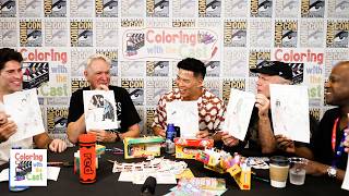 Coloring with the Cast S9E16 - Hollywood's Love Affair with Swordplay