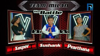 Xasper Vs Sushank Vs Prarthana &quot;Chyangba Hoi Chyangba&quot; | The Voice Kids Season 2 - 2023