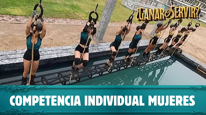 Competencia individual mujeres ¿Quién fue la ganadora y quién la amenazada? | ¿Ganar o Servir?