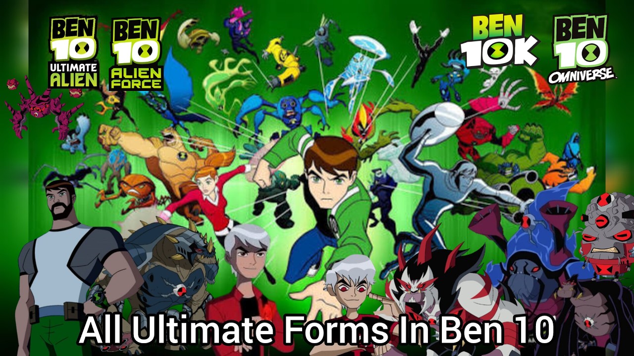 ALL Ultimate Forms in Ben 10 Explained | AF, UA & OV  | 